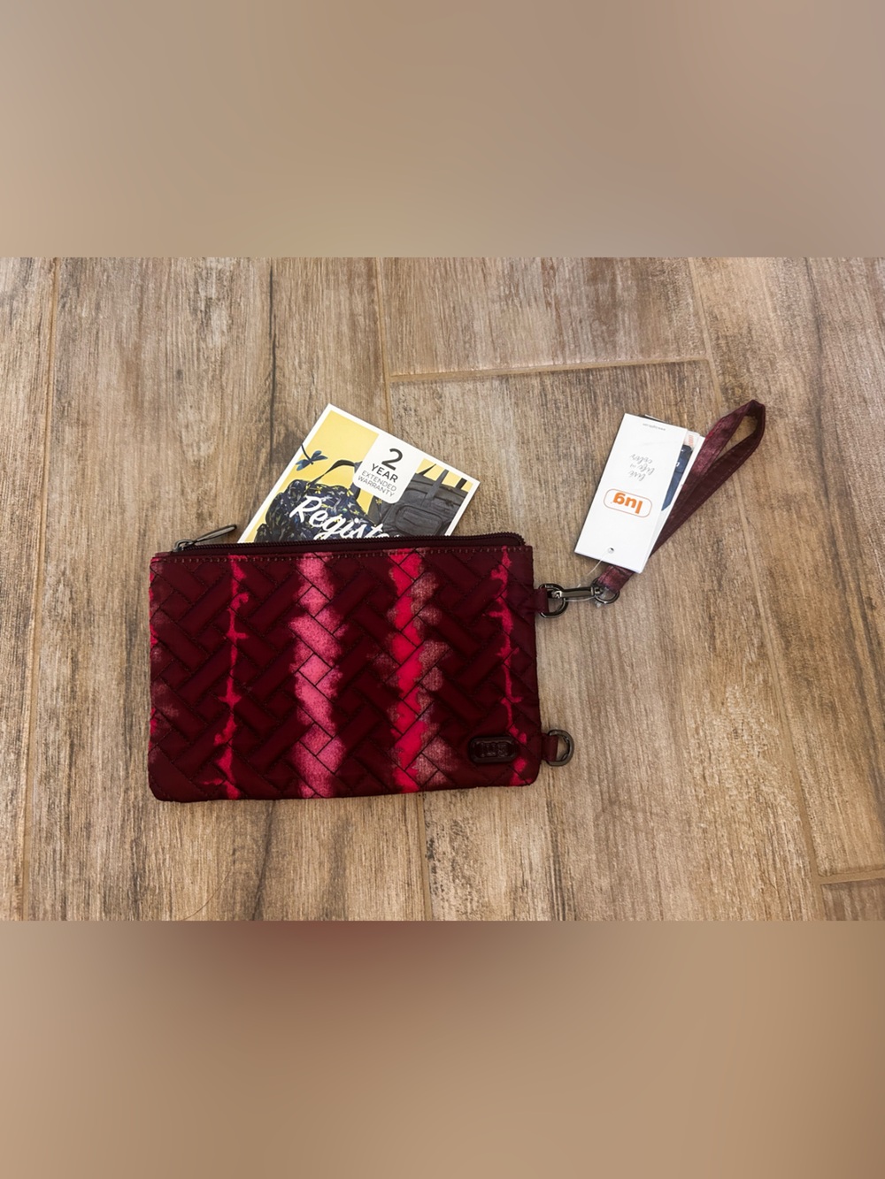 New LUG Peek-a-boo Wristlet